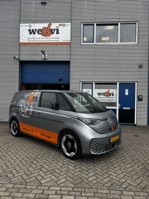Het pand van We-vi Elektrotechniek aan de 's-Gravenzandseweg in Wateringen